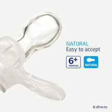 Load image into Gallery viewer, Pacifier - Natural - 6+ Months - Uni