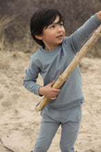 Load image into Gallery viewer, Cardigan Bio Cotton Faded Green