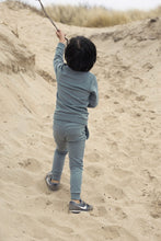 Load image into Gallery viewer, Pants Jogging Bio Cotton Faded Green