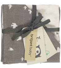 Load image into Gallery viewer, Hydrophilic Mouth Cloths Birds Tornado (4 pcs)