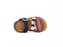 Load image into Gallery viewer, Classic Sandal Blue Snake Pink
