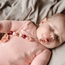 Load image into Gallery viewer, Pacifier Cord Little Hearts - Brick