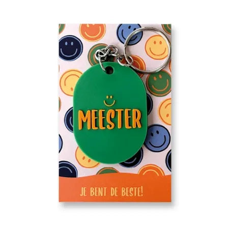 Keychain / Sleutelhanger Meester