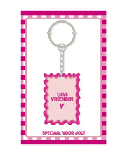 Load image into Gallery viewer, Keychain / Sleutelhanger Lieve Vriendin
