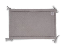 Load image into Gallery viewer, Bumper Crib Bliss Knit Storm Grey
