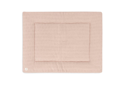 Playpen 75*95 cm grain Knit Wild rose