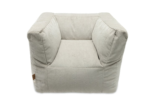 Chair Beanbag Corduroy Natural