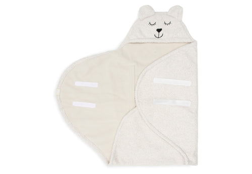 Wrap Blanket Bear Boucle Oatmeal