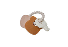 Load image into Gallery viewer, Teether Ring KeychainTeddy Bear
