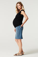 Load image into Gallery viewer, Maternity Nursing Shirt Black
