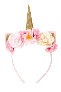 Headband Unicorn Pink