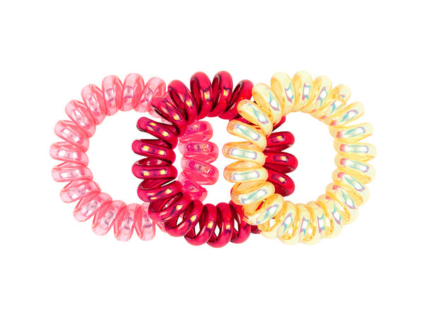 Hair Twisters Tessa Red/Pink/Yellow 3 pc