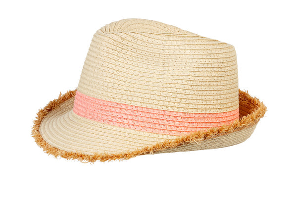 Hat Natural Pink