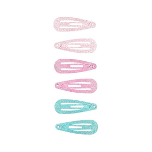 Hairclips Multi Color 6 pc