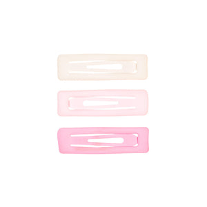 Hairclips Pink 3 pc