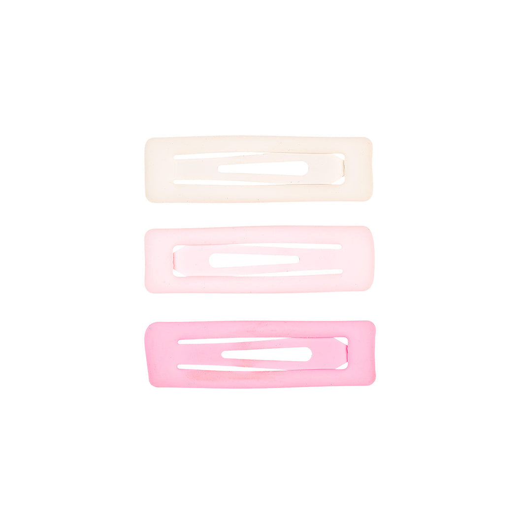 Hairclips Pink 3 pc