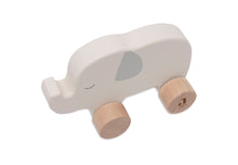 Load image into Gallery viewer, Wooden Elephant on Wheels
