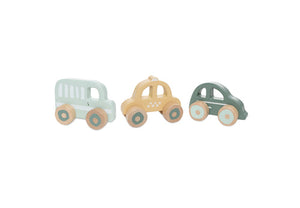 Wooden Car On The Go 3 pcs