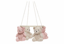 Load image into Gallery viewer, Mobile Teddy Bear Natural / Wild Rose
