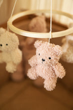 Load image into Gallery viewer, Mobile Teddy Bear Natural / Wild Rose
