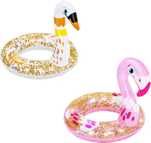 Swing Ring Glitter Birds 2 pcs