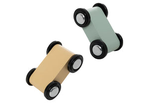 Wooden Ramp Racer Cars On The Go