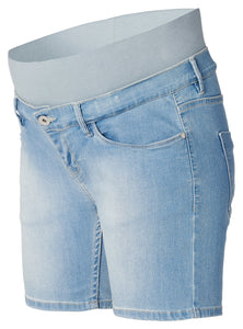Maternity Jeans Short Light Blue