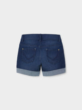 Load image into Gallery viewer, Jeans Short Gold Detail
