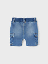 Load image into Gallery viewer, Jeans Short Indigo Dyed
