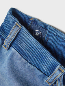 Jeans Short Indigo Dyed