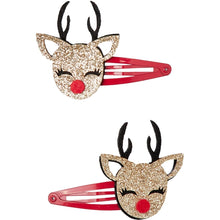 Load image into Gallery viewer, Hairclip Christmas Reindeer
