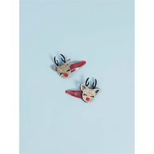 Load image into Gallery viewer, Hairclip Christmas Reindeer
