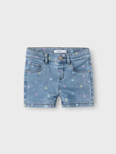 Load image into Gallery viewer, Jeans Short Hearts
