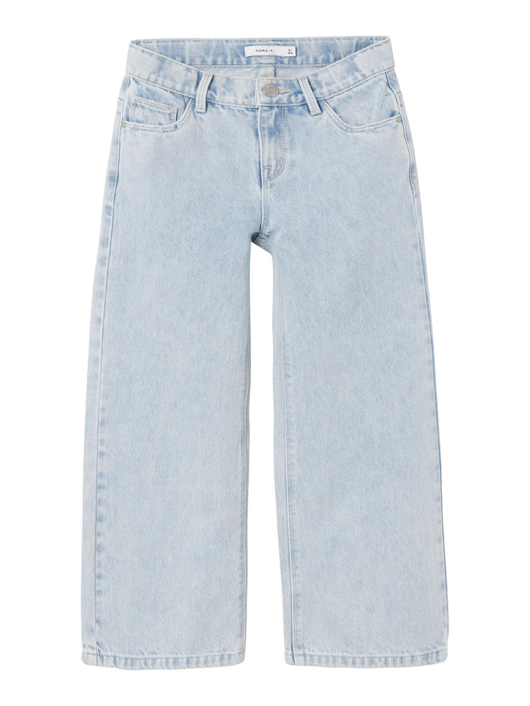 Jeans Wide Light Blue Denim