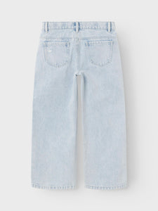 Jeans Wide Light Blue Denim