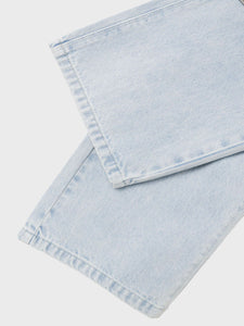 Jeans Wide Light Blue Denim