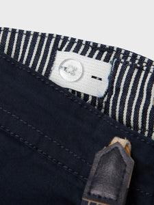Pants Chino Classic with Braces Dark Sapphire