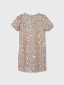 Dress Sequins Parfait Pink