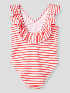 Swimsuit Stripes Ruffle