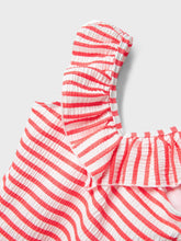 Load image into Gallery viewer, Swimsuit Stripes Ruffle
