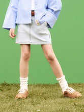 Load image into Gallery viewer, Jeans Skirt Short Denim
