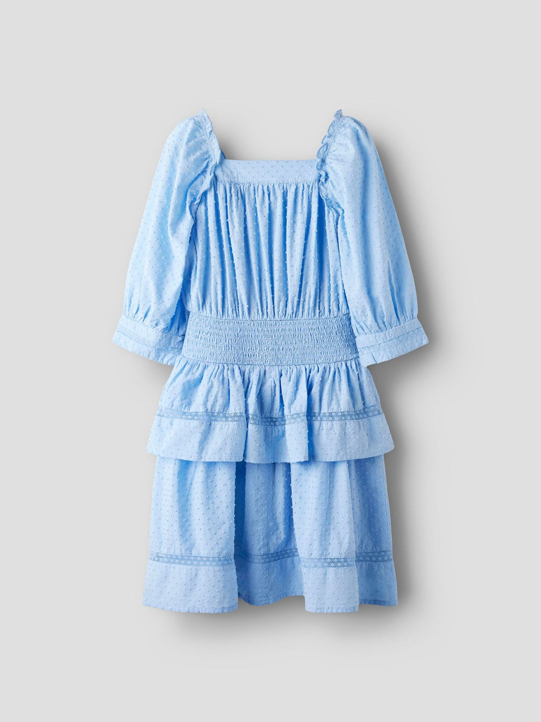 Dress 2/4 Sleeve Ruche