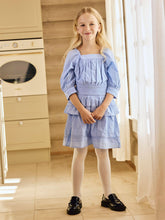 Load image into Gallery viewer, Dress 2/4 Sleeve Ruche
