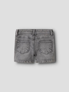 Jeans Short Denim Light Grey