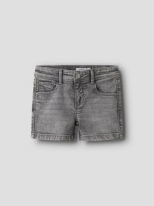 Jeans Short Denim Light Grey