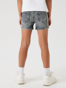 Jeans Short Denim Light Grey
