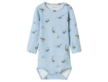 Load image into Gallery viewer, Romper Longsleeve Baby Dino
