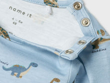 Load image into Gallery viewer, Romper Longsleeve Baby Dino
