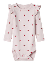 Load image into Gallery viewer, Romper Longsleeve Strawberries &amp; Lemons, 2 styles

