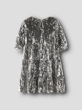 Load image into Gallery viewer, Dress Sequins Silver
